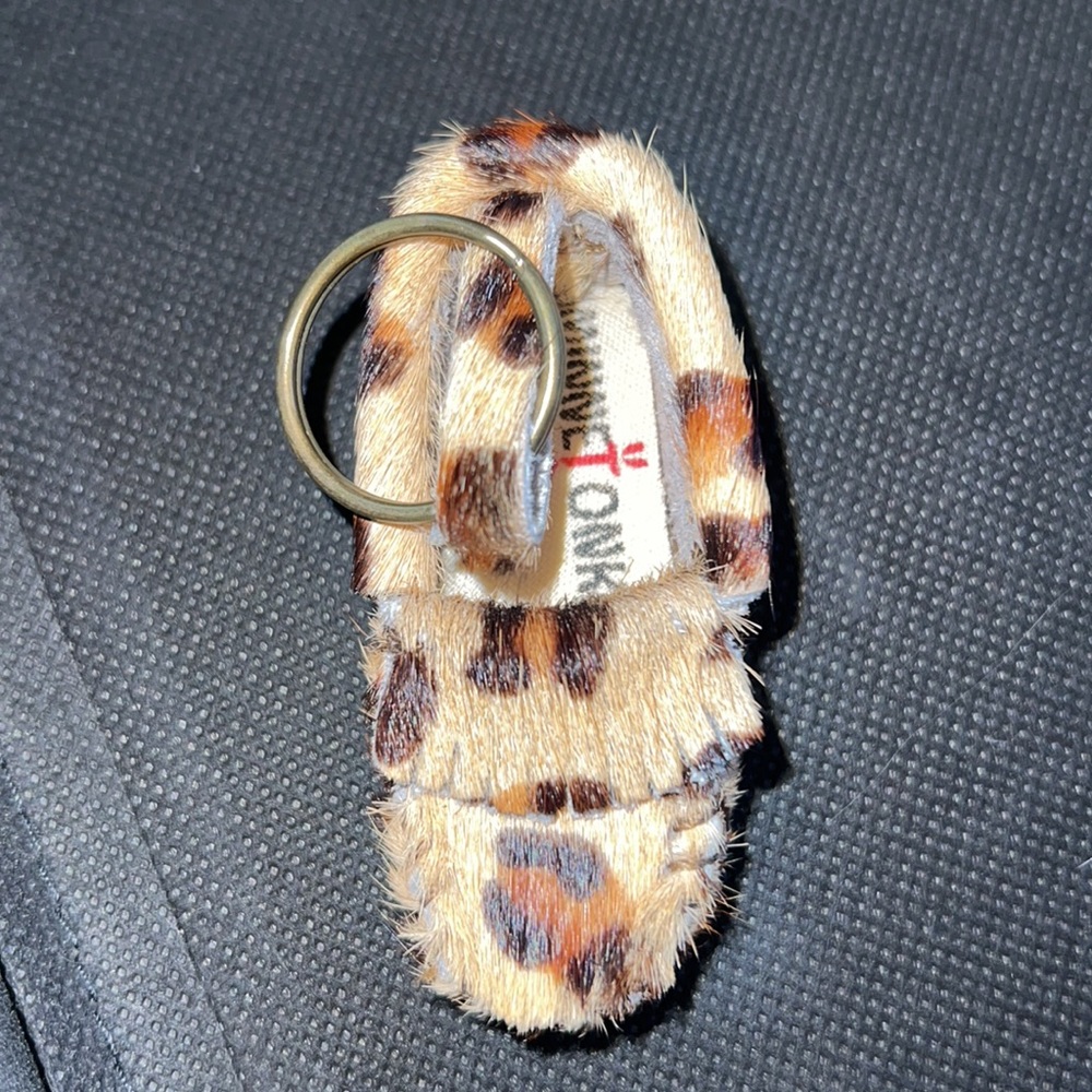 Rare NIB MINNETONKA Mini Moc Key Rings Leopard three boxes - Picture 2 of 7